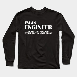 Engineer Long Sleeve T-Shirt